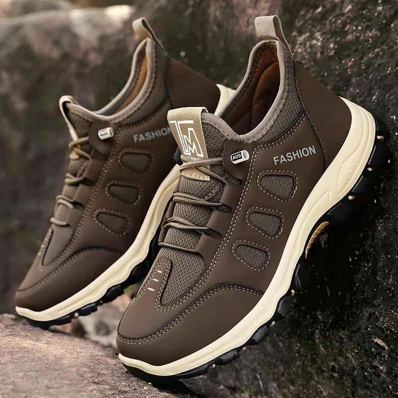 Mens Fashion Trainers - Men's Hiking Shoes Fashion High Quality