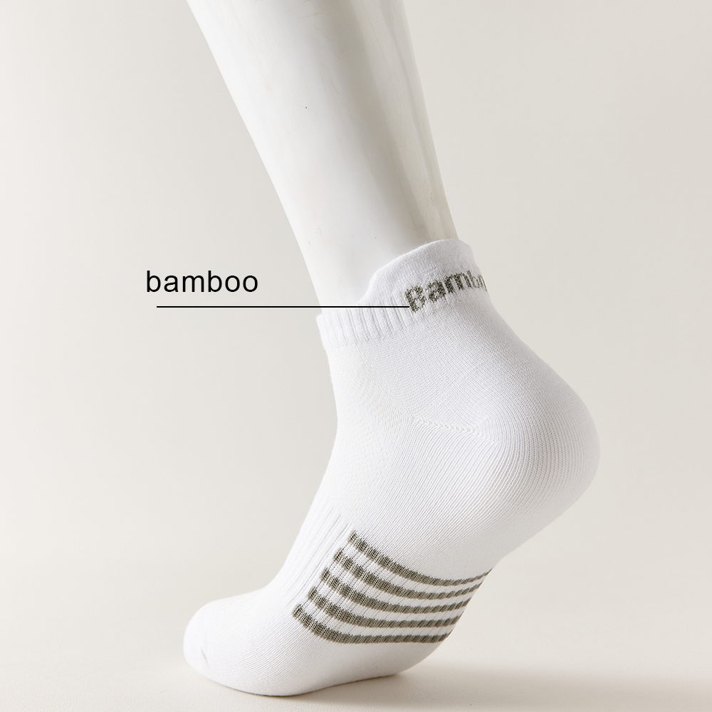 5/10 Pairs Men's Bamboo Fiber  - Socks Ankle Men 评论和价格