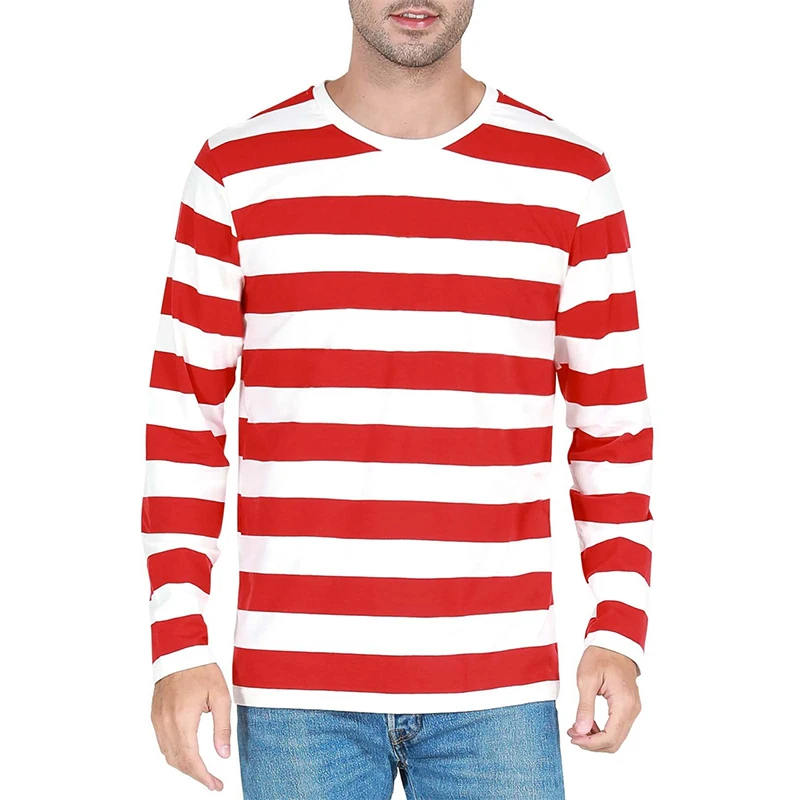 Contrast Stripe 3D Print Men L - Mens Fashion Summer 评论和价格