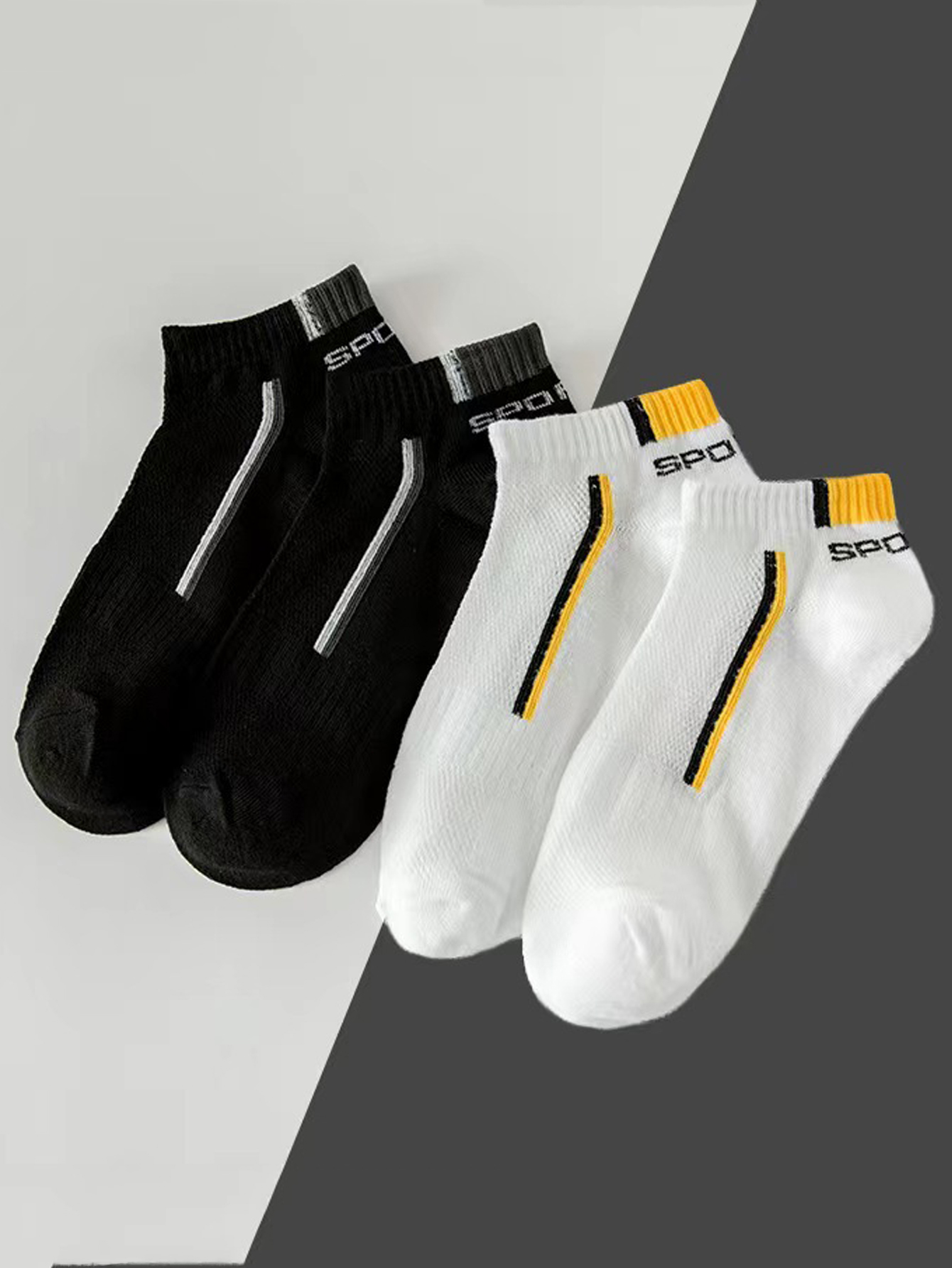 5/40 Pairs Mens Ankle Boat Soc - Socks Ankle Men 评论和价格