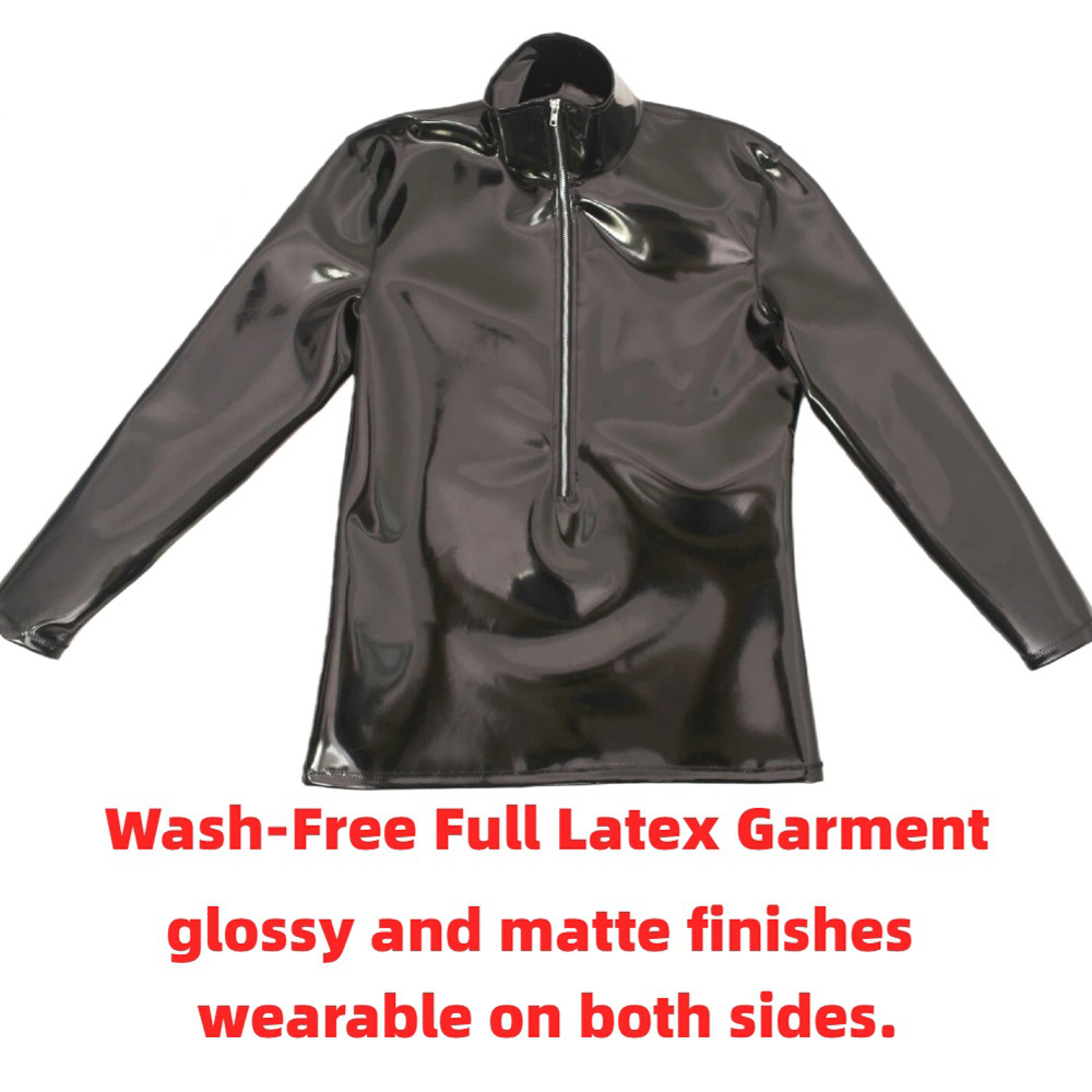 Sexy Men PVC Glossy Shiny Long - Mens Fashion Summer 评论和价格