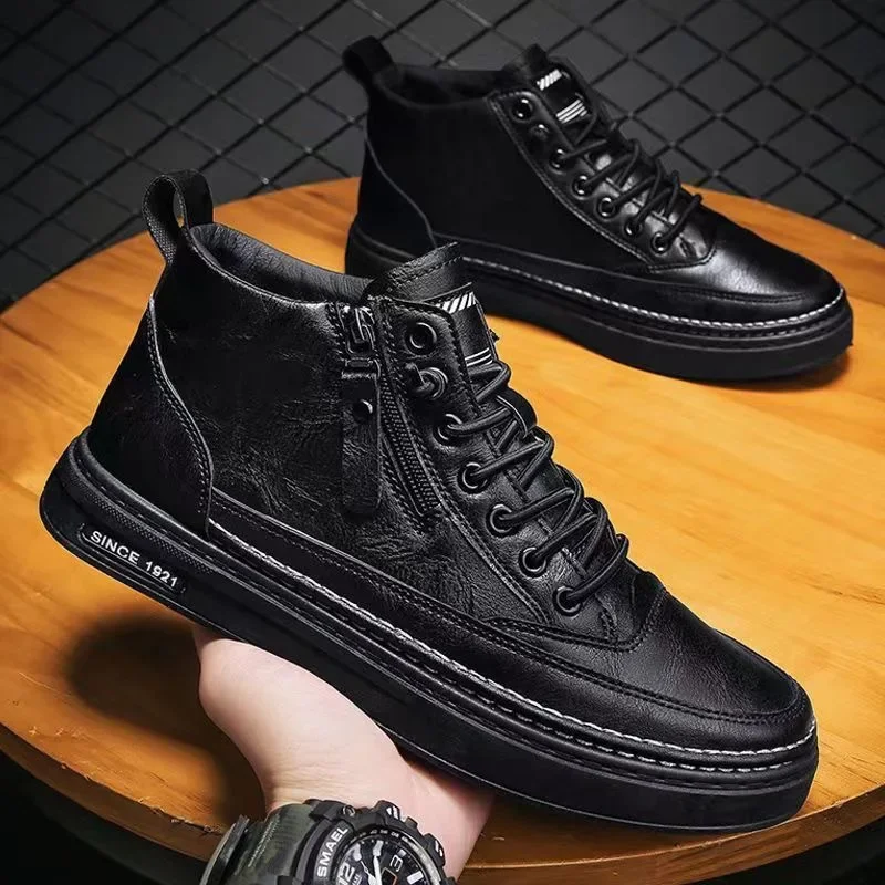 Men's Shoes Fashion High Top S - Mens Fashion Trainers 评论和价格