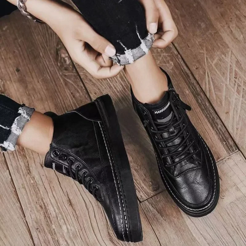 Men's Shoes Fashion High Top S - Mens Fashion Trainers 评论和价格
