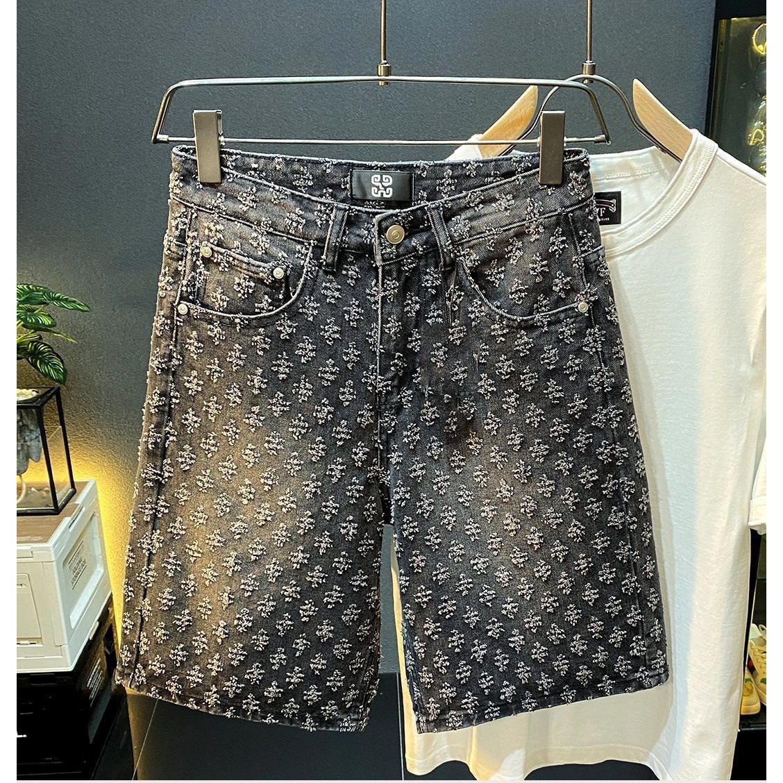 Summer High Street Denim Short - Men'S Fashion Videos 评论和价格