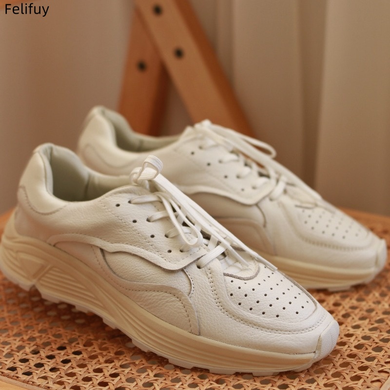 Round-toe Lace-up Casual White - Men'S Fashion News 评论和价格