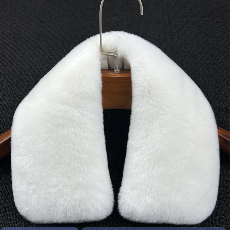 100% Rex Rabbit Fur Collar Men - Men'S Fashion Videos 评论和价格