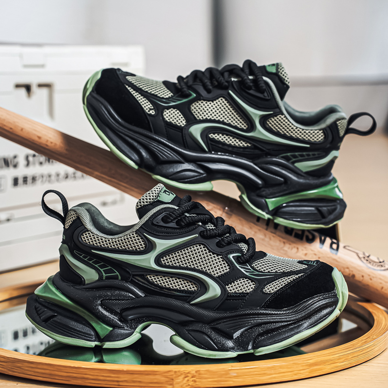 Men's Dad Shoes, Large Mesh Br - Mens Fashion Trainers 评论和价格