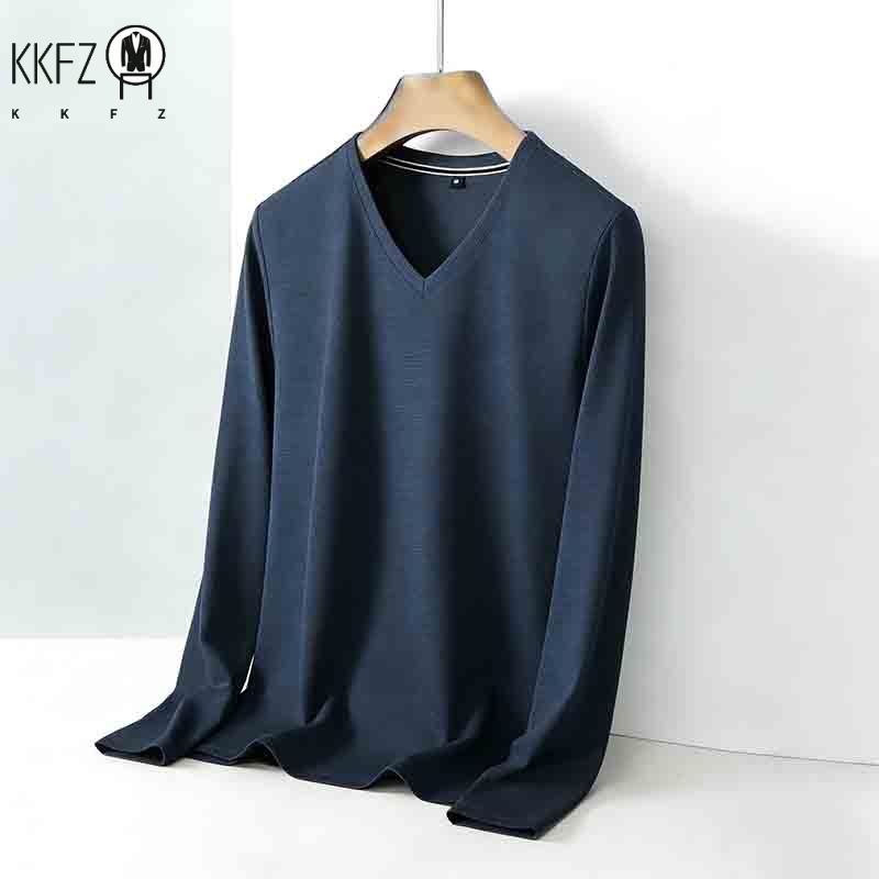 2026 New Men's Brown V-neck Lo - Mens Fashion Summer 评论和价格